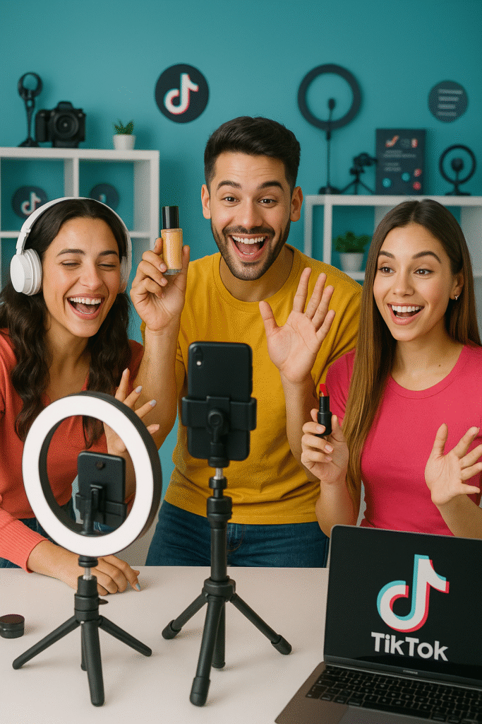 Spanish TikTok influencers creating engaging content to boost brand visibility | Pinkhyevents